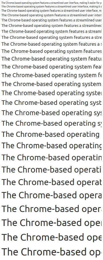 Ubuntu Regular, Windows DirectWrite ClearType,
                      ttfautohint hinting